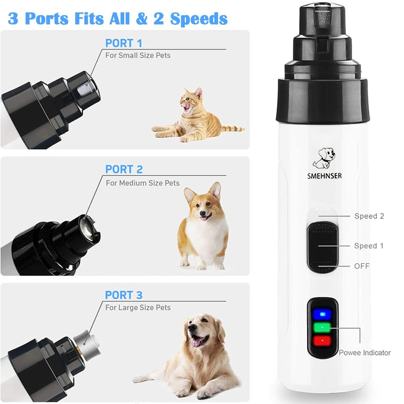 Electric Dog Nail Clippers-2