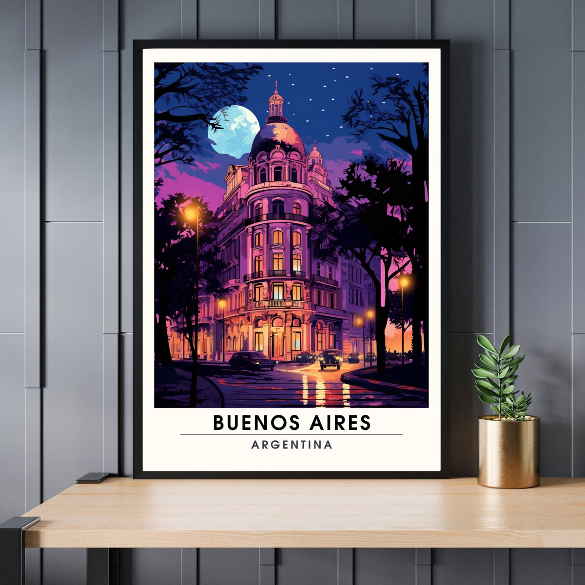 Impression Buenos Aires, Argentine  | Impression de voyage Buenos Aires la nuit