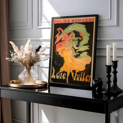Jules Chéret Loïe Fuller Folies Bergère Vintage French Poster Print